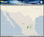 Tropical Storm ALEX forecast track map as of National Hurricane Center discussion number 24
