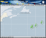 Tropical Storm Fernand forecast track map as of National Hurricane Center discussion number 15