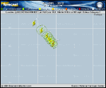 Hurricane MICHAEL forecast track map as of National Hurricane Center discussion number 16