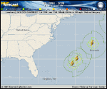 Hurricane Melissa forecast track map as of National Hurricane Center discussion number 39