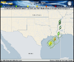 Hurricane Francine forecast track map as of National Hurricane Center discussion number 12