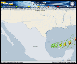 Tropical Storm Milton forecast track map as of National Hurricane Center discussion number 4