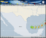 Hurricane Milton forecast track map as of National Hurricane Center discussion number 6